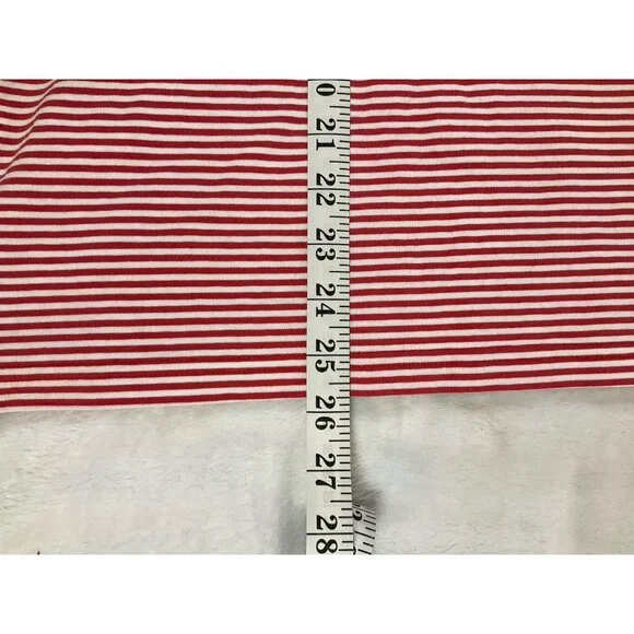 Free Assembly Polo Shirt Men Small Red Striped‎ Contrast Collar Cotton Short Slv - Picture 6 of 7